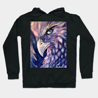 Purple Electric Phoenix Hoodie